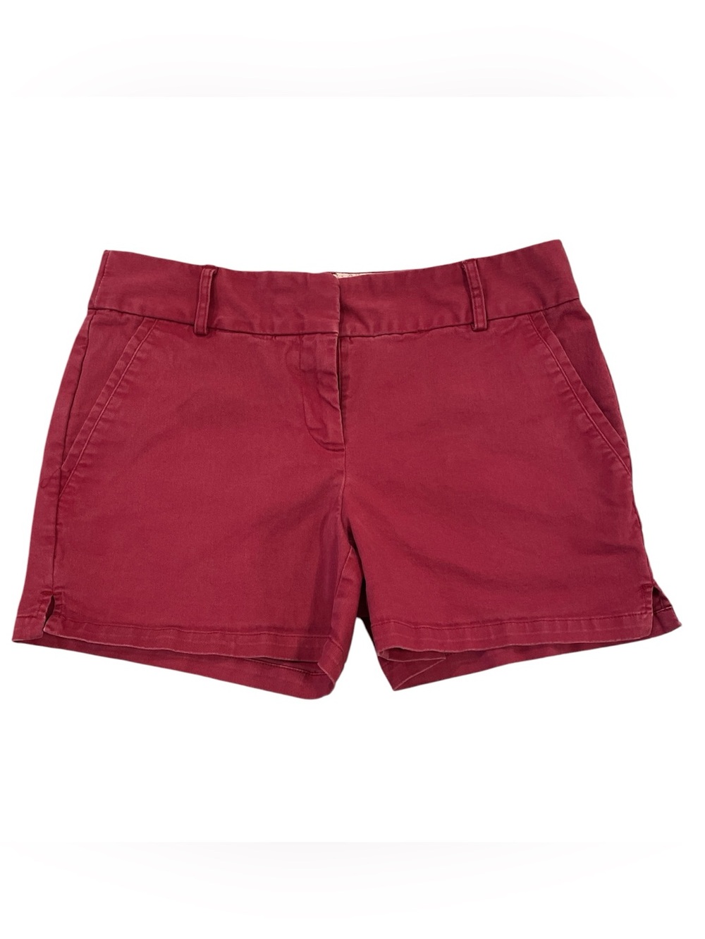 Loft Ann Taylor The Riviera Short Size 2 Raspberry Color
